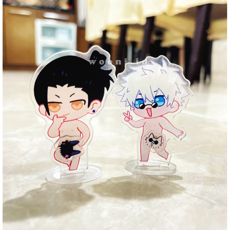 [READY] gojo satoru and geto suguru acrylic tyty putar standee / pajangan gojo dan geto