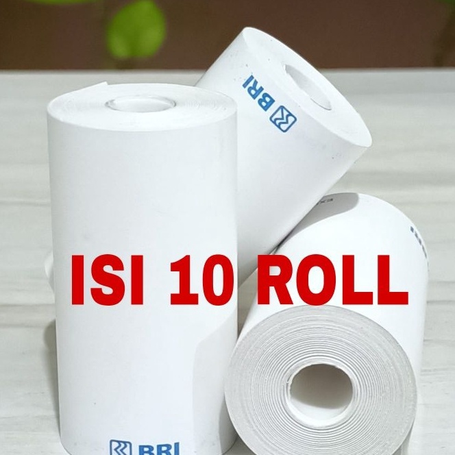 

Pilihan KERTAS THERMAL EDC LOGO BANK BRI 57X3 ISI 1 ROLL