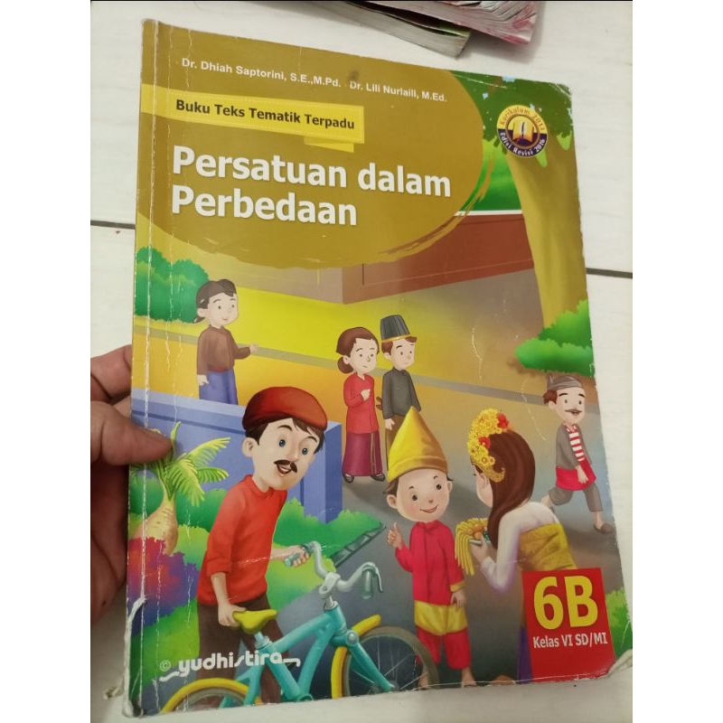 

BUKU TEKS TEMATIK TERPADU (PERSATUAN DALAM PERBEDAAN)