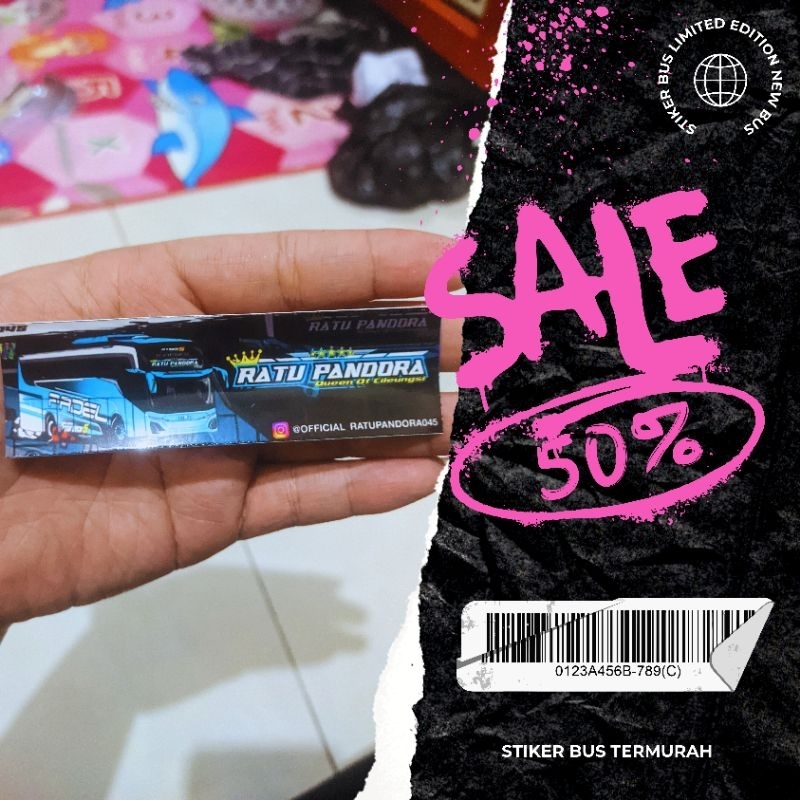 

STIKER TELOLET | STIKER BASURI | STIKER BUS TERMURAH | KODE B5
