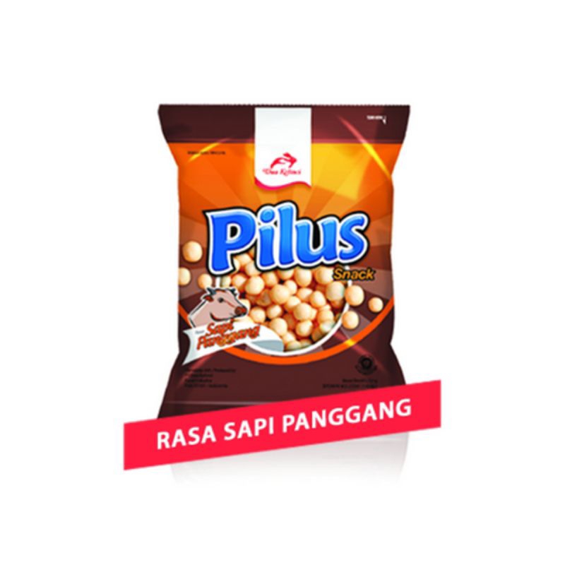 

Pilus sapi panggang dua kelinci | snack pilus rasa sapi panggang