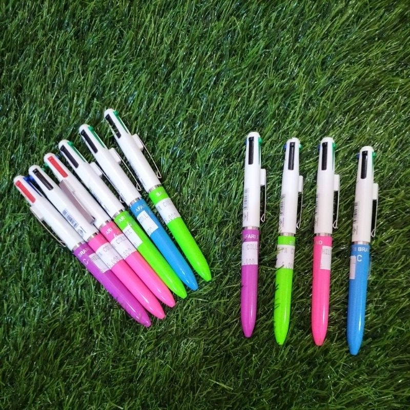 

Bolpoin 4 warna Safari Brand
