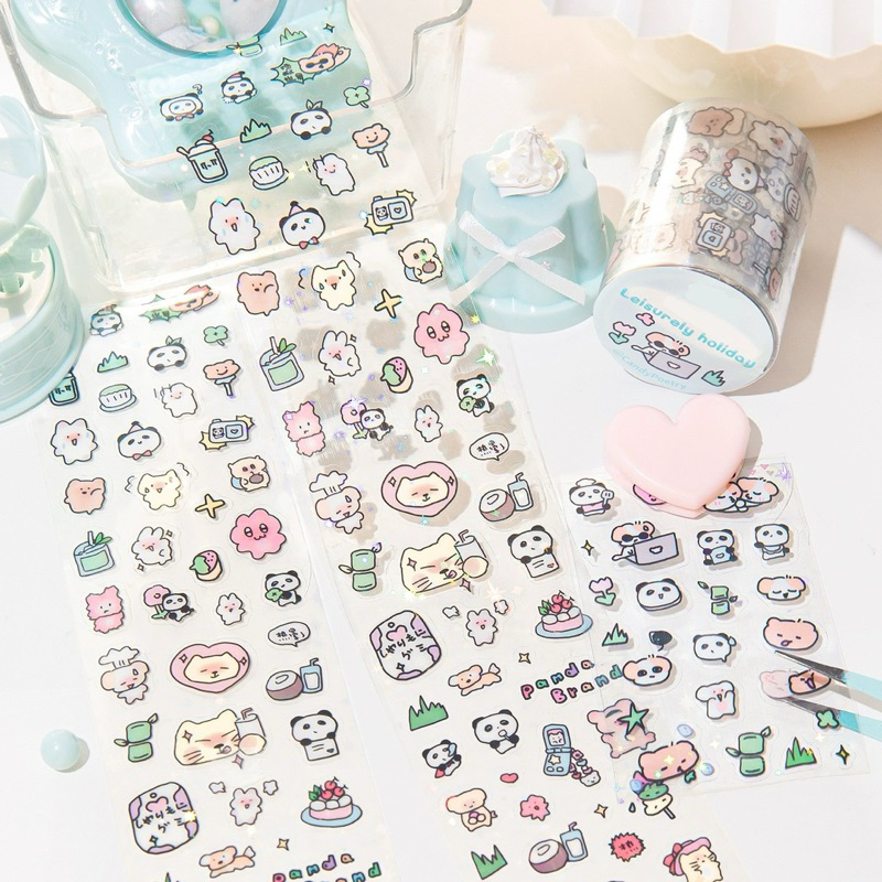 

sticker roll confetti deco korean photocard journall readystock B1346