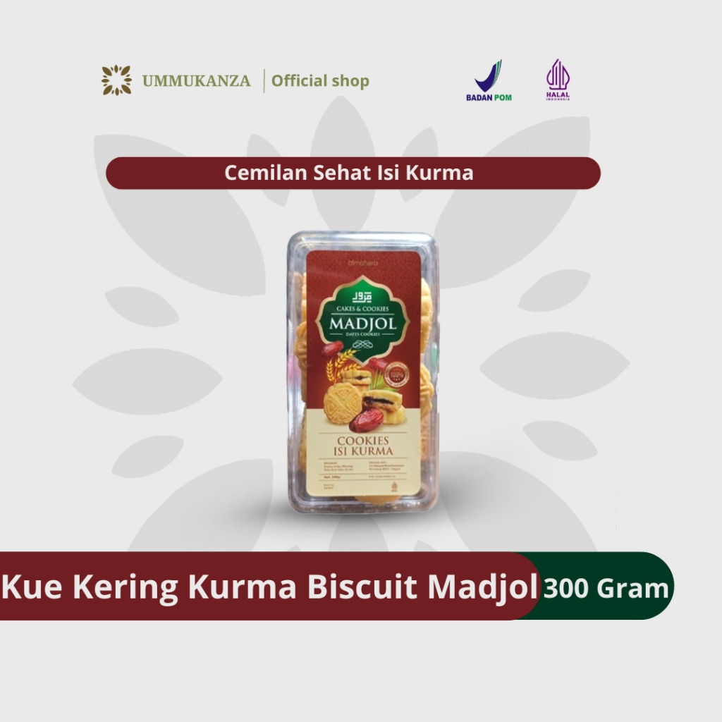 

Kue Kering Isi Kurma - Biscuit Madjol - 300gr