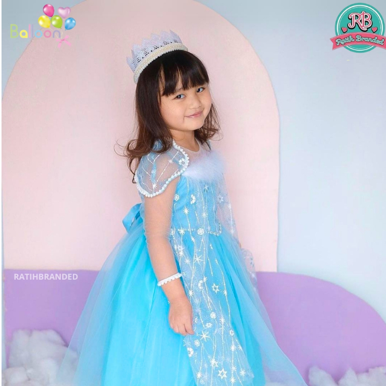 DRESS FROZEN PRINCESS ELSA PARTY BALLOON ORI