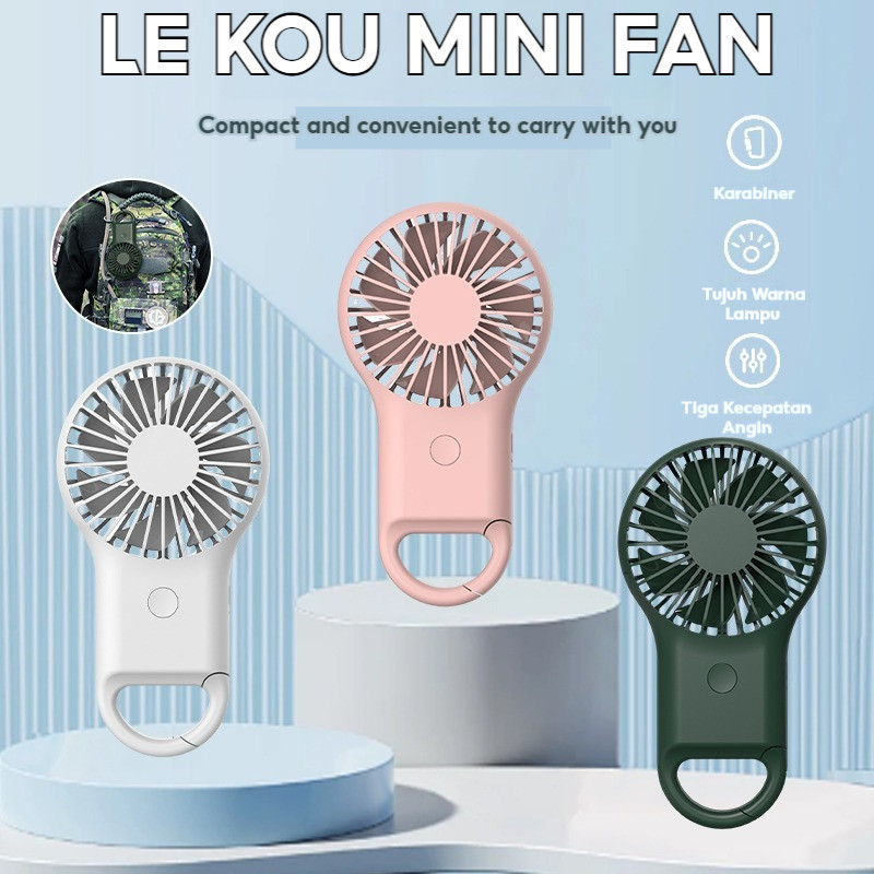 Mini Fan USB Recharge Portabel Angin Kipas / The Outdoor Kipas Mini Fan Untuk Roku