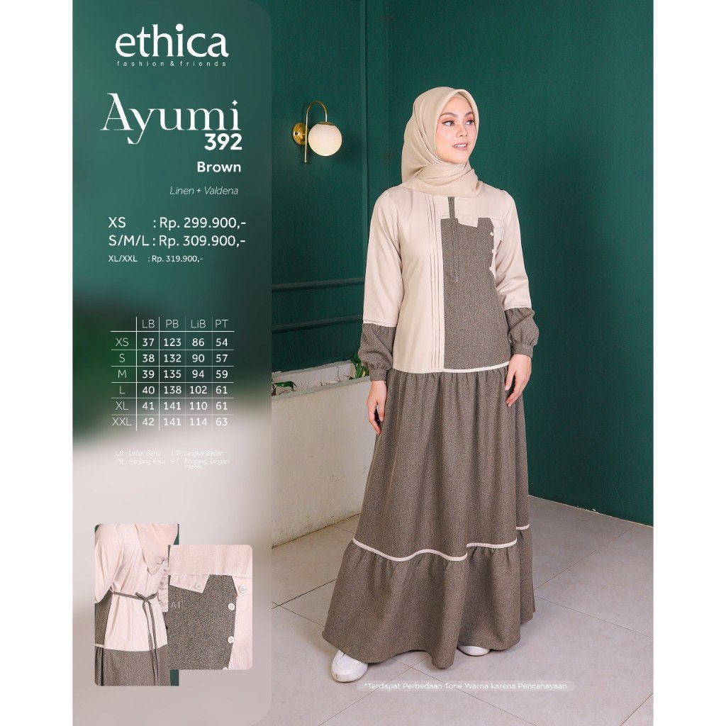 Gamis Daily Terbaru Ethica Ayumi 392