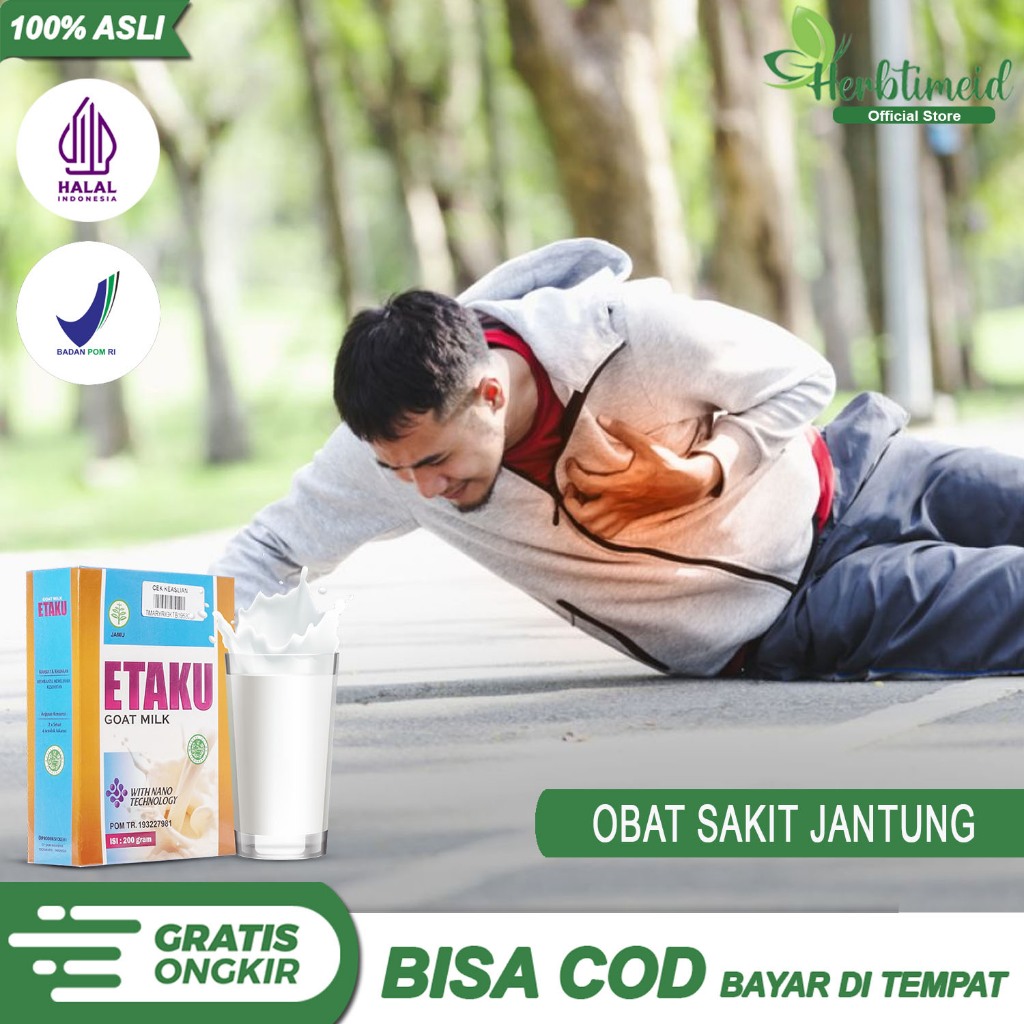 

Susu Kambing Etawa Bubuk Mengobati Sakit Jantung Sesak Nafas DLL Herbal Walatra Etaku Goat Milk 100% Original BPOM Halal MUI