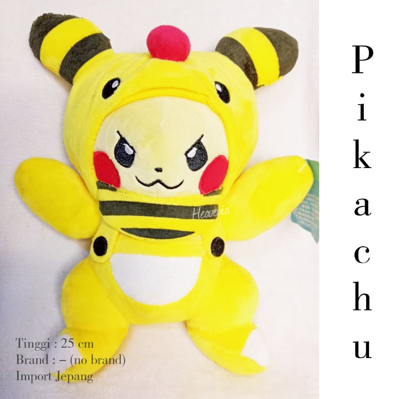 Boneka Pokemon Pikachu Kostum