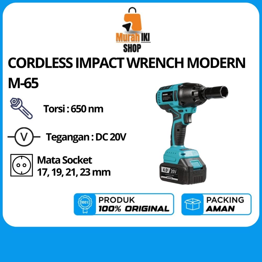 CORDLESS IMPACT WRENCH  MODERN M-65