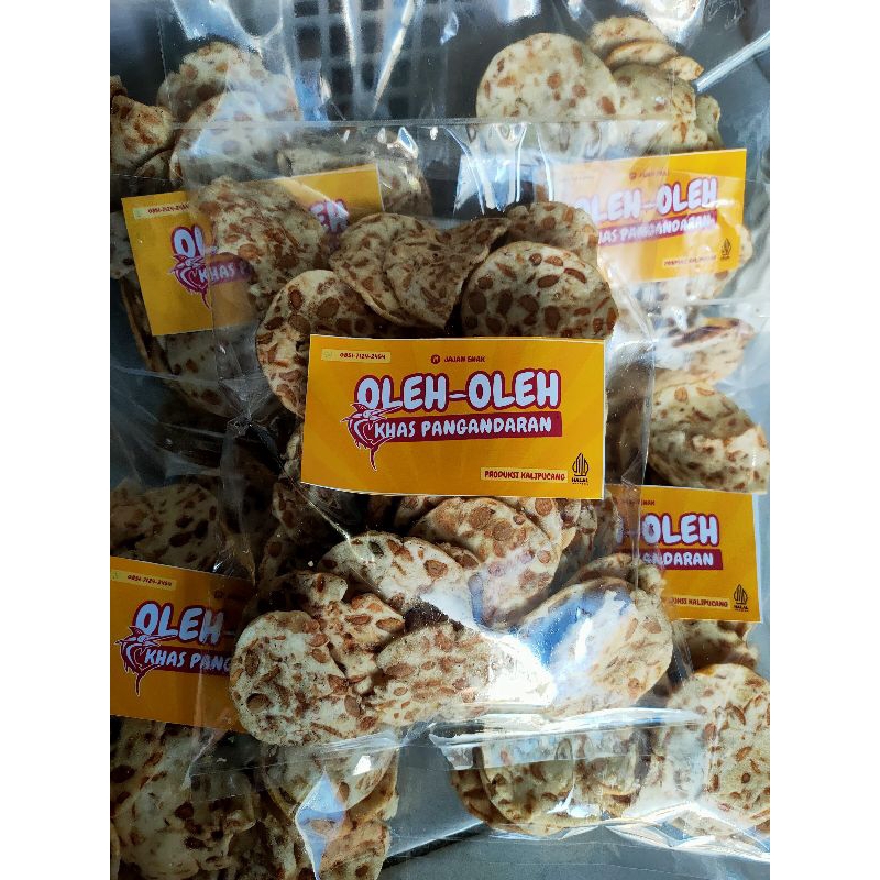 

Kripik Tempe sagu crispy, Asin, Gurih dan Renyah 150 gram