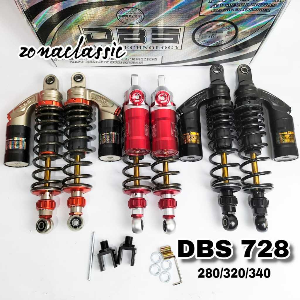 SHOCK SHOCKBREAKER TABUNG DBS 728 VON SERIES 280 320 340 COPPY RCB SKOK SUPRA CB GL TIGER MP RX KING
