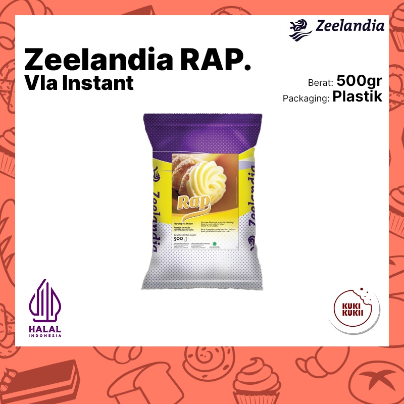 

Zeelandia RAP 500gr custard | Zeelandia Rap Tepung Vla Instan 500 gr