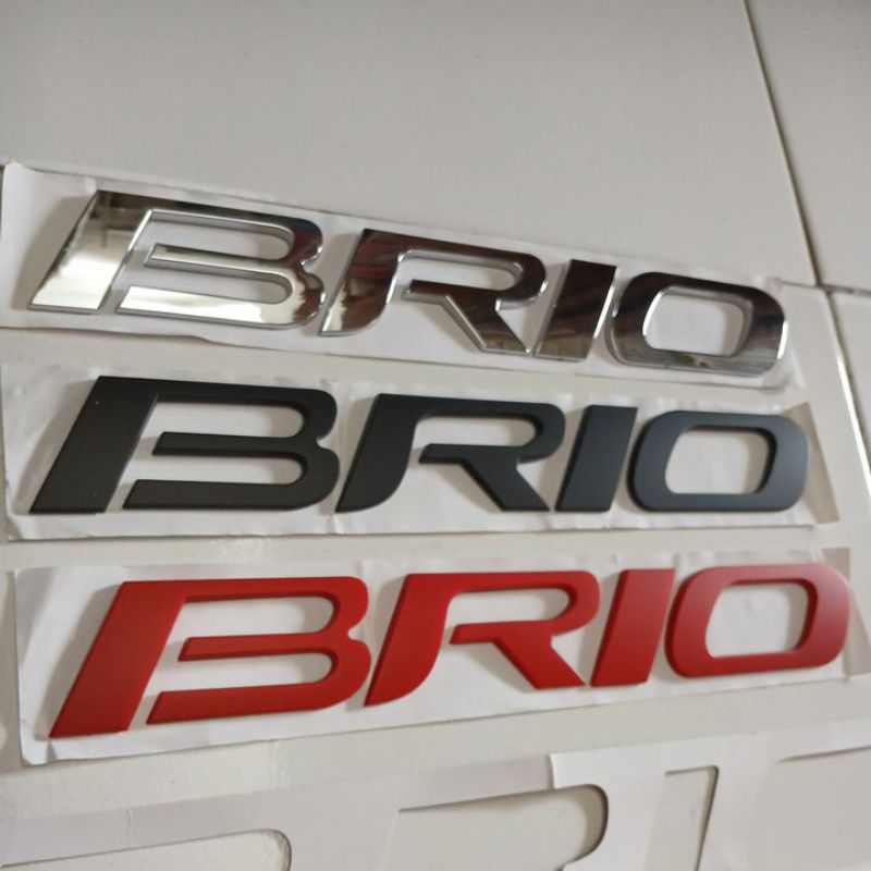 EMBLEM KAP MESIN BRIO