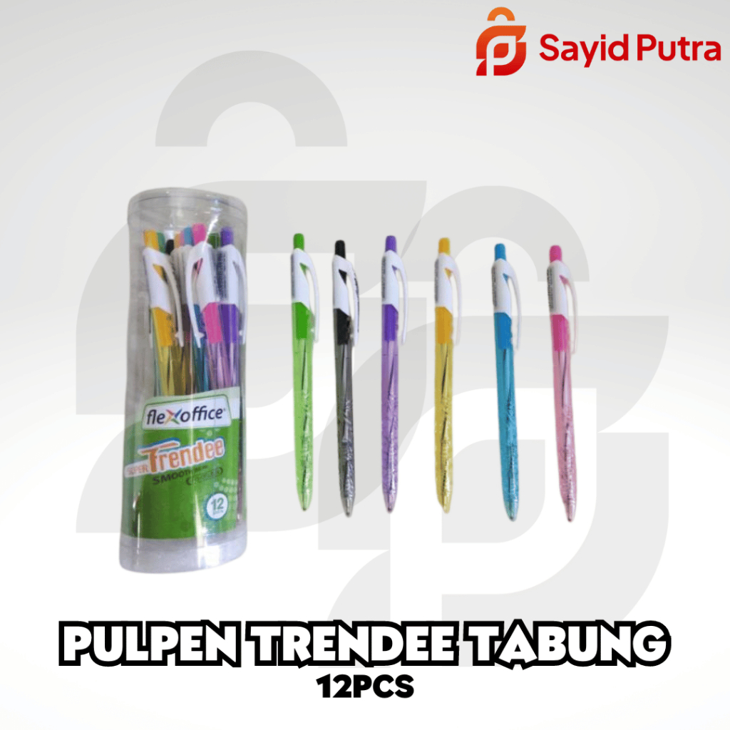 

BOLPEN TRENDEE TABUNG / 12pcs