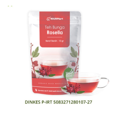 

Bunga Rosella Teh Rosela Artisan Minuman Kekinian Pewarna Alami Kaya Antioksidan