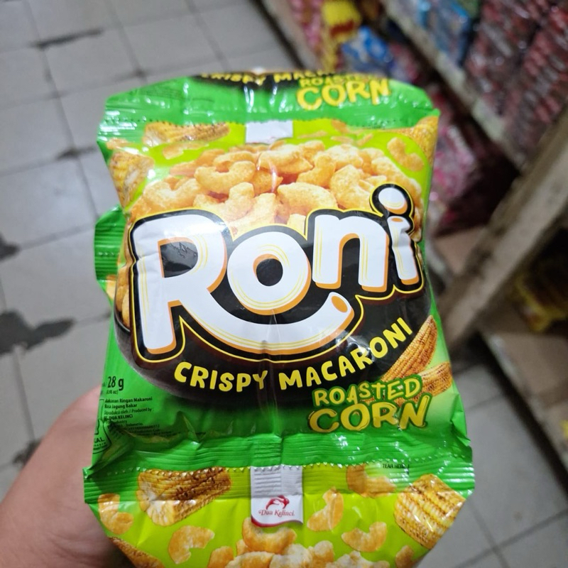 

RONI crispy macaroni roasted corn 10x28gram renteng