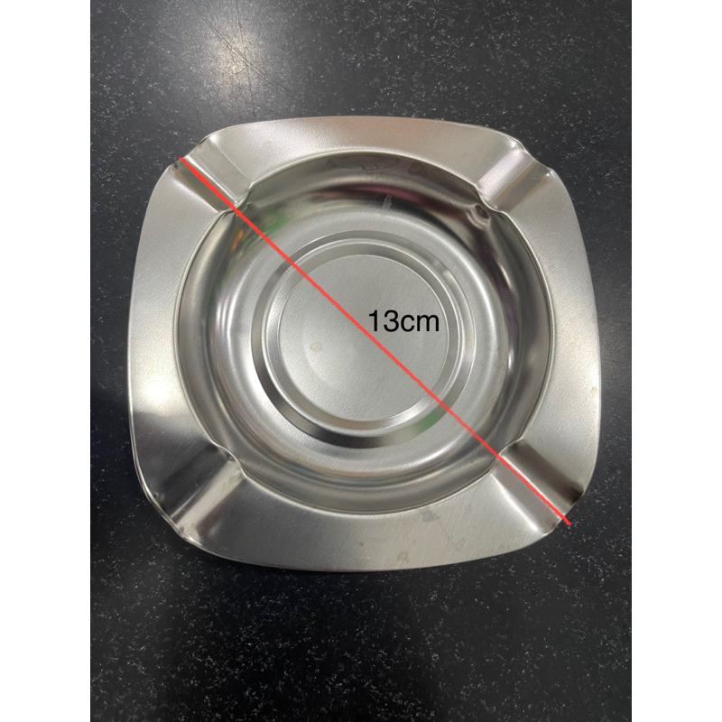 Asbak rokok stainless / Asbak rokok murah segi