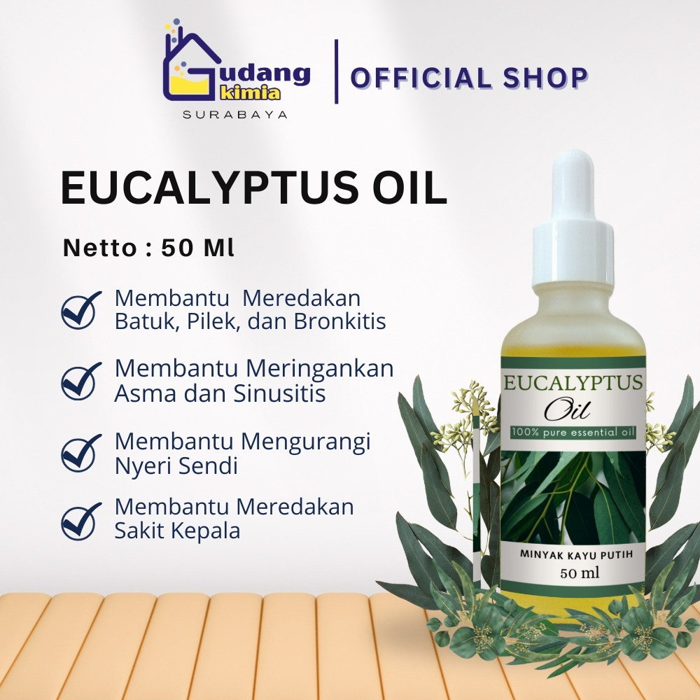 Eucalyptus Oil / Minyak Eukaliptus / Essential Oil 50 ML