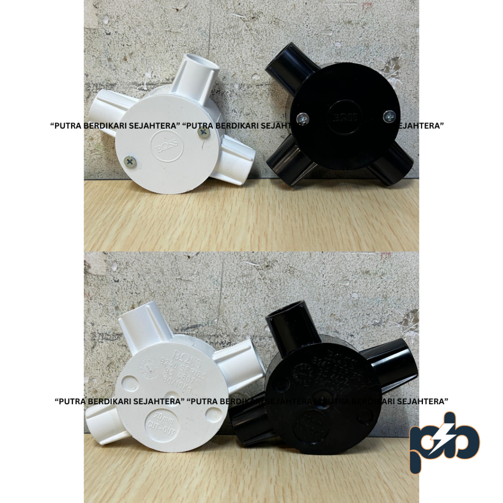 Tdus Cabang 3 20mm Boss / T Dus Cabang 3 20 mm Merk Boss B240 Series