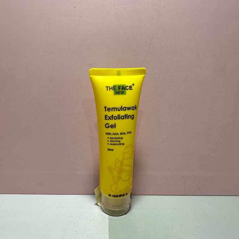 Temulawak Exfoliating gel wajah the face 50ml BPOM
