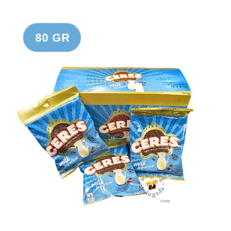 

Ceres milk choco 80gr