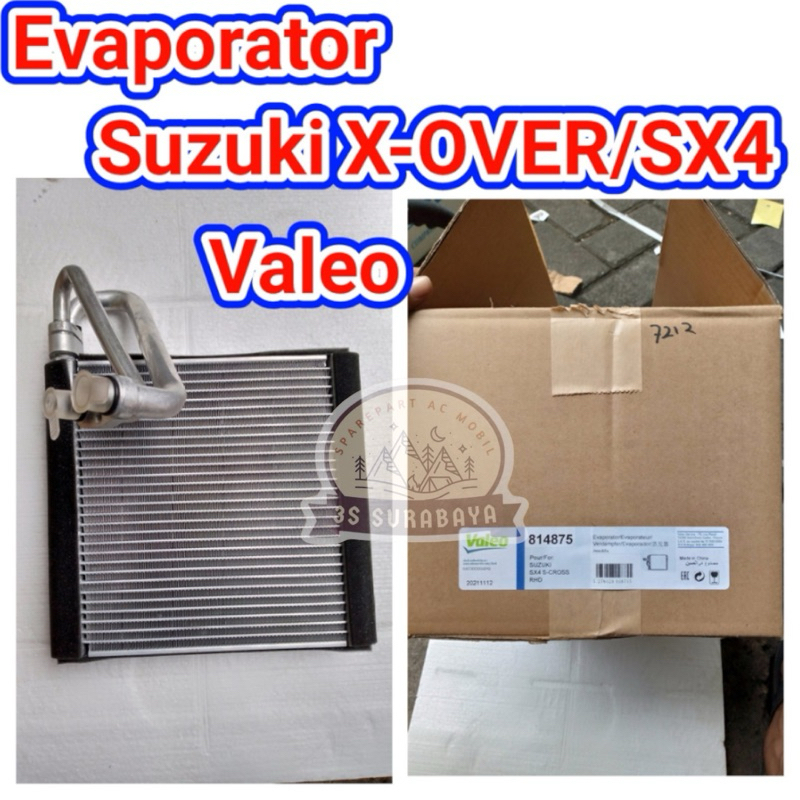 Evaporator Xover Sx4 Neo Baleno Valeo Asli Ac Mobil (Baru/New) Evap Cooling Coil
