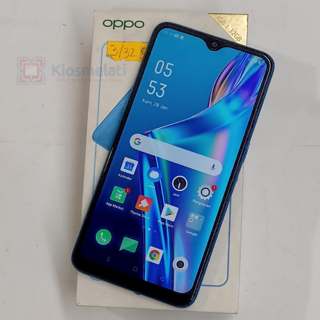 HANDPHONE SECOND - HP SEKEN OPPO A12 Ram 3/32 GARANSI OPPO ORIGINAL