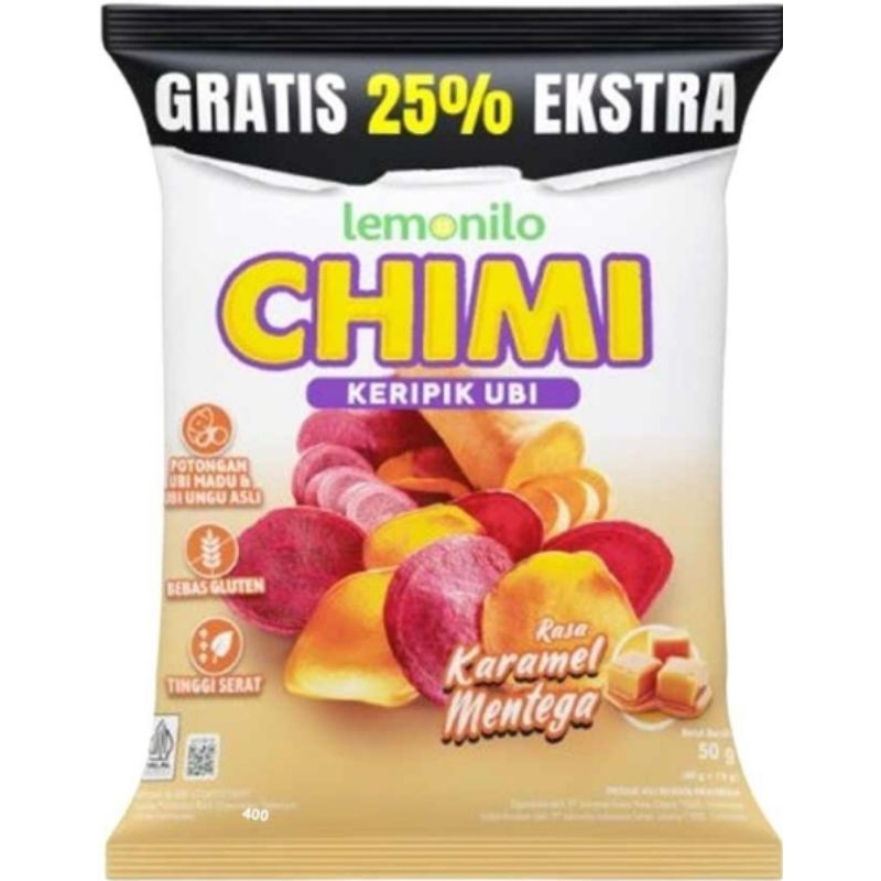 

LEMONILO CHIMI KERIPIK UBI KARAMEL MENTEGA 50G