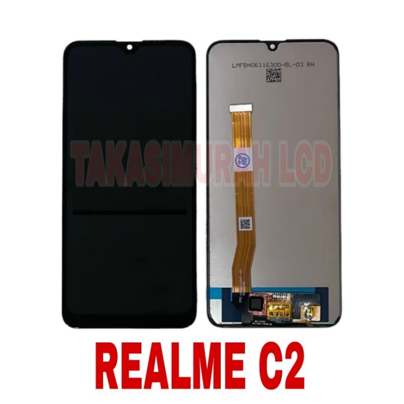 LCD+TOUCHSCREEN REALME C2 FULLSET