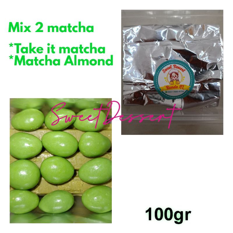 

Mix 2 Matcha (Take it matcha & Almond matcha)