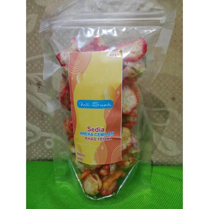 

krupuk seblak kering pedes 100 g Rp 5000
