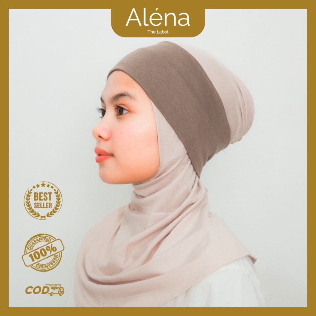 Alena - Inner Bandana Kaos Polos Premium | L11 Ciput Daleman Hijab