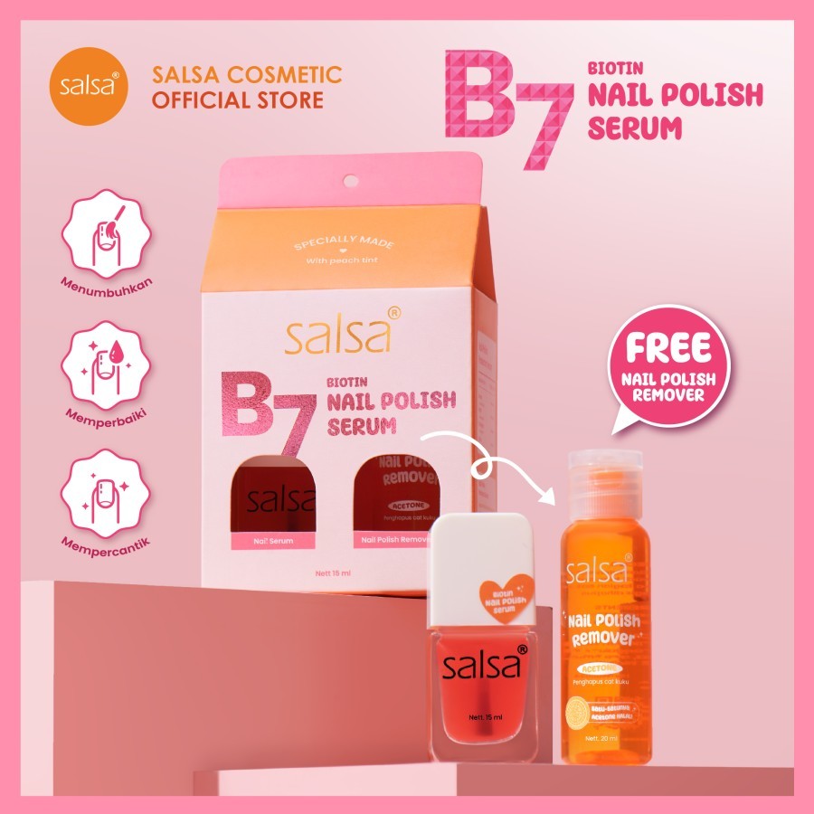 SALSA B7 Biotin Nail Polish Serum - Serum Vitamin Kuku