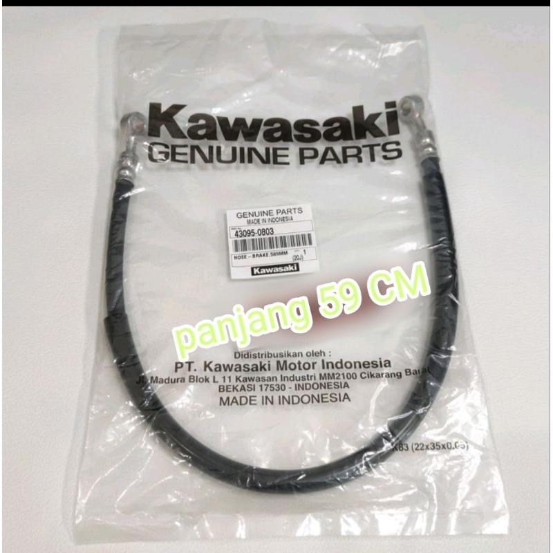 Selang rem belakang KLX BF S L Dtracker 150 Original