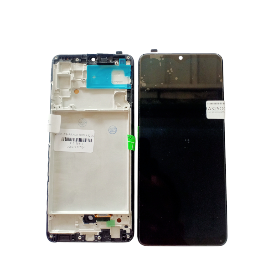 LCD Samsung A32 4G Oled Finger Plus Frame - Layar HP Samsung A325 Kaca Touchscreen Samsung A32 4G Ol