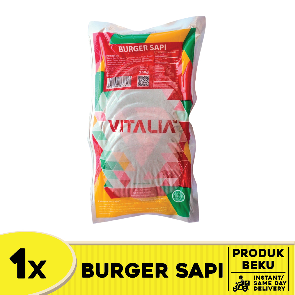 

BERNARDI Vitalia Burger Sapi 250gr