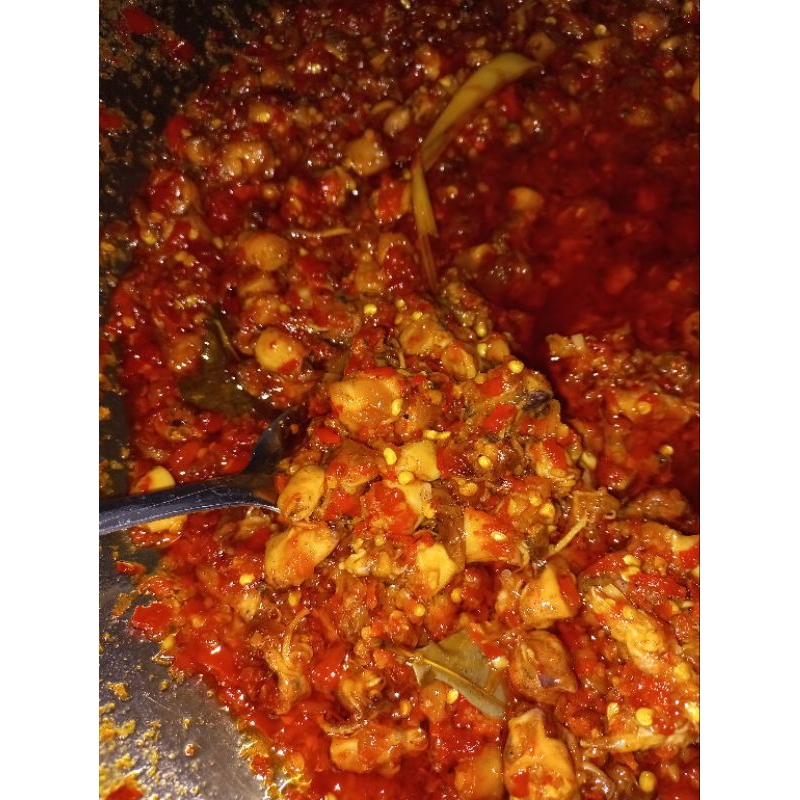 

Nelan Sambal ikan teri medan ukuran 150 gr