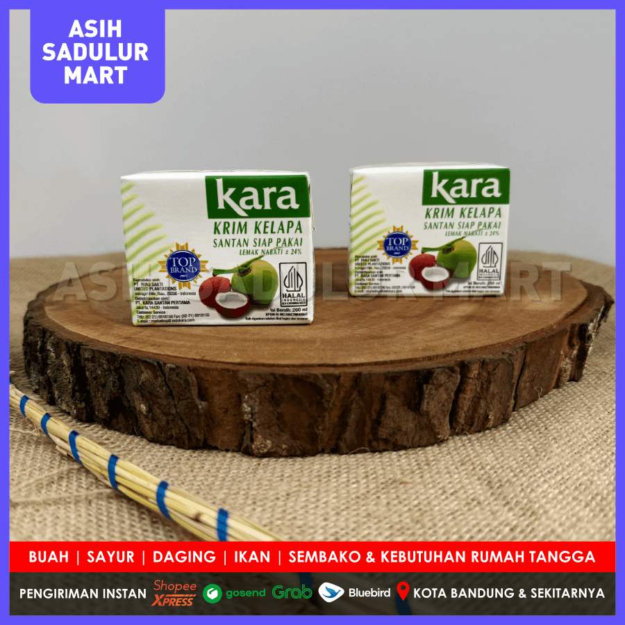 

Sun Kara / Kara Santan Kelapa 200ml 65ml (1pcs) Bumbu Dapur Bandung | Asih Sadulur Mart