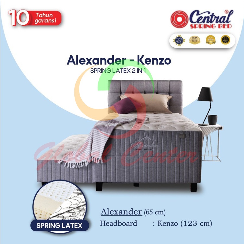 Kasur 2 in 1 CENTRAL ALEXANDER - GARANSI RESMI