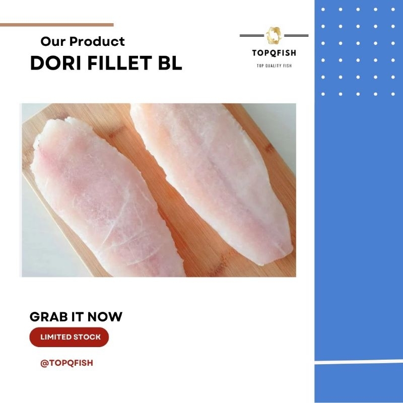 

Ikan Dori Fillet isi 3-4Pcs/Kg