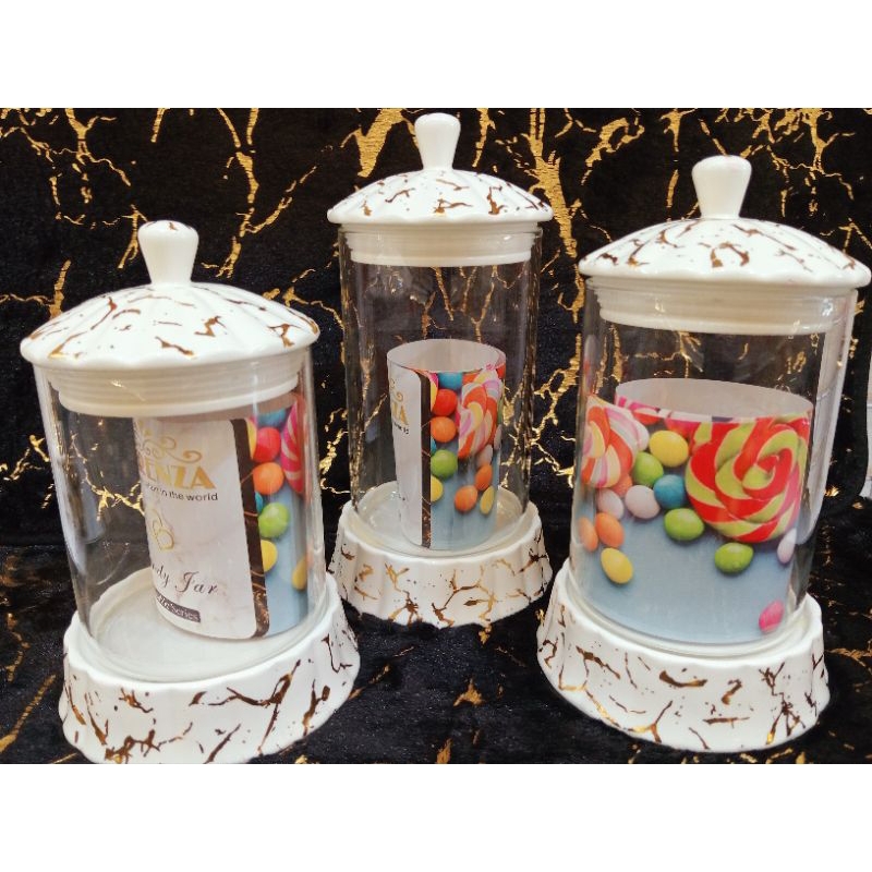 Toples 3 Susun Fiorenza motif Marmer