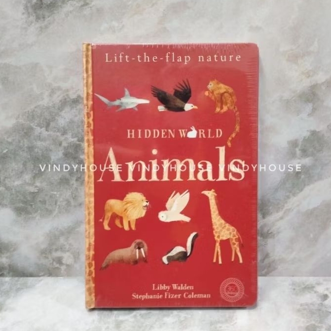 Hidden World: Animals Lift the Flap / Buku Anak