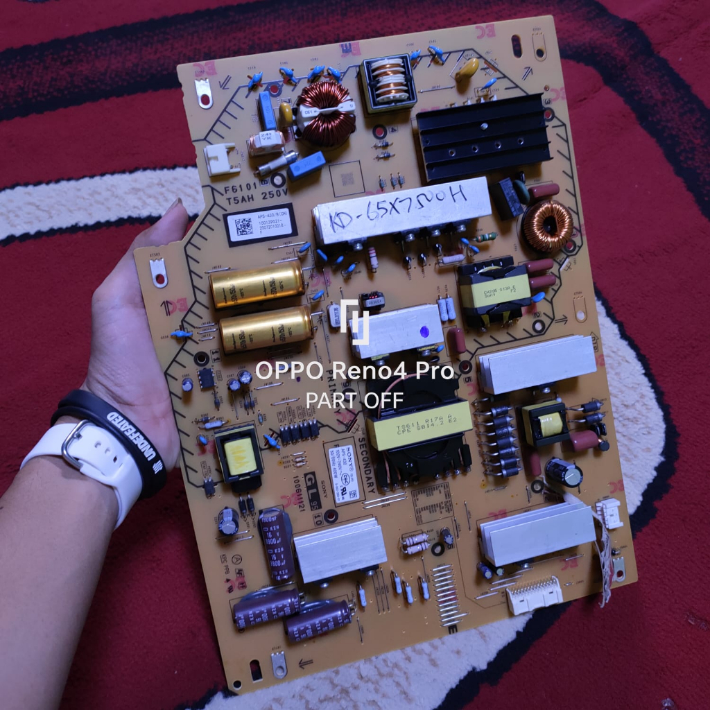 PSU REGULATOR POWER SUPPLY TV ANDROID SONY KD-65X7500H KD65X7500H KD 65X7500H 65X7500H