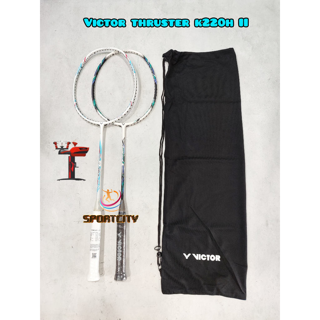 Raket Badminton Victor Thruster K 220 H II 2 K220H K220 220H Original