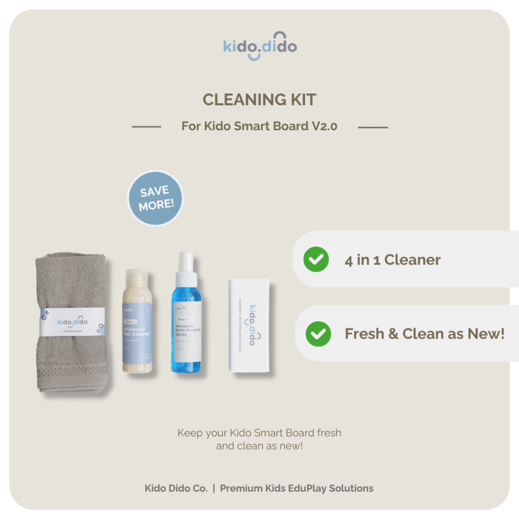 

Cleaning Kit for Kido Smart Board V2.0