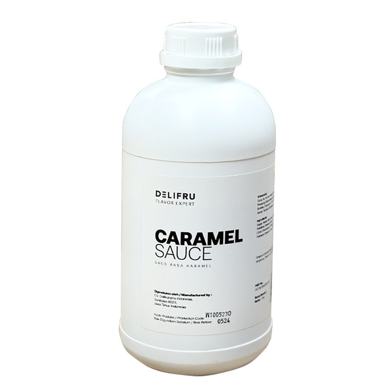 

Delifru Caramel Sauce - Topping Saus Karamel 1 Kg