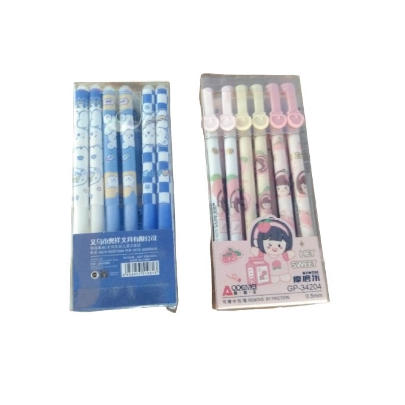 

pulpen karakter bisa di hapus,pulpen dengan penghapusnya