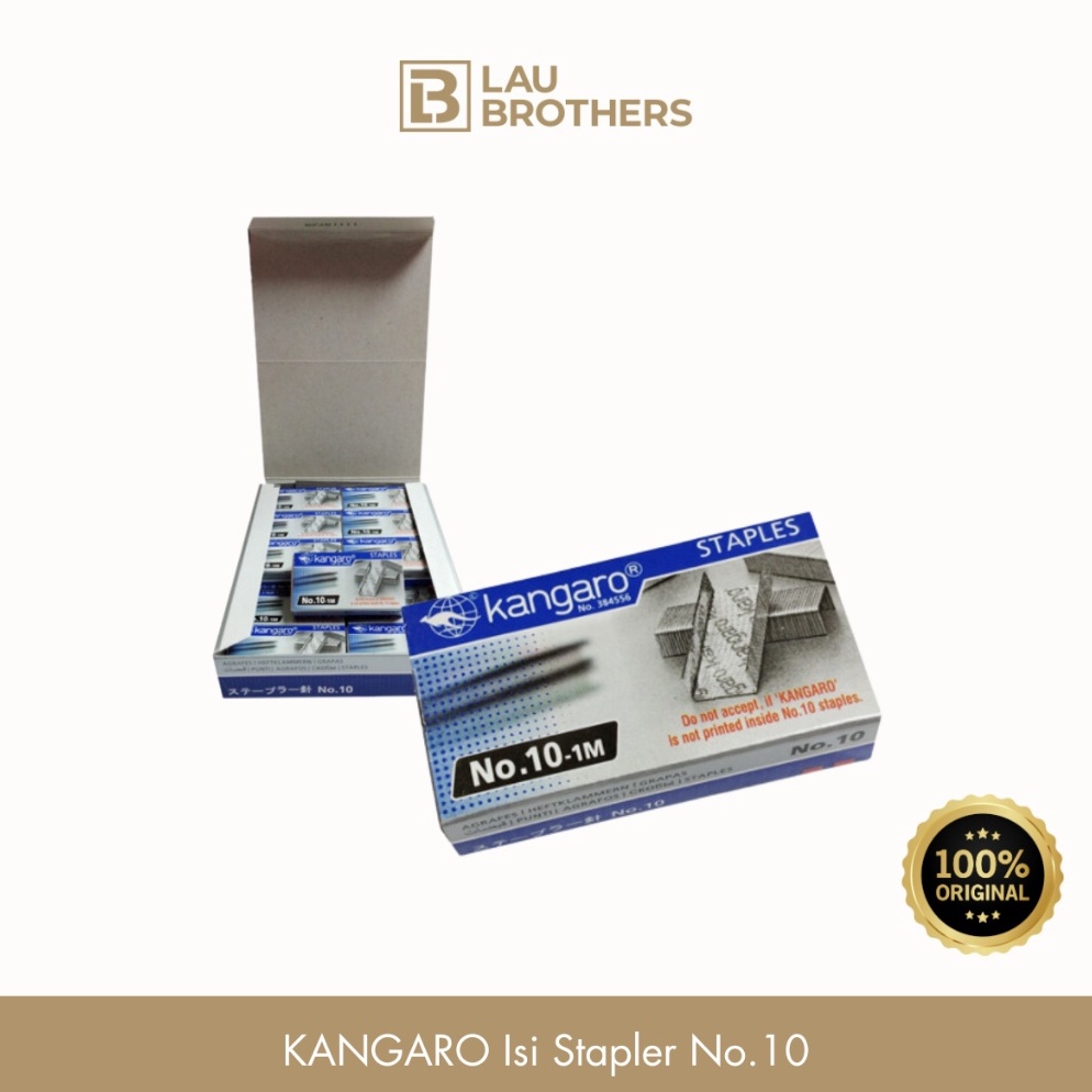 

KANGARO Isi Stapler No1 1Pack2Dus KODE E6Y5