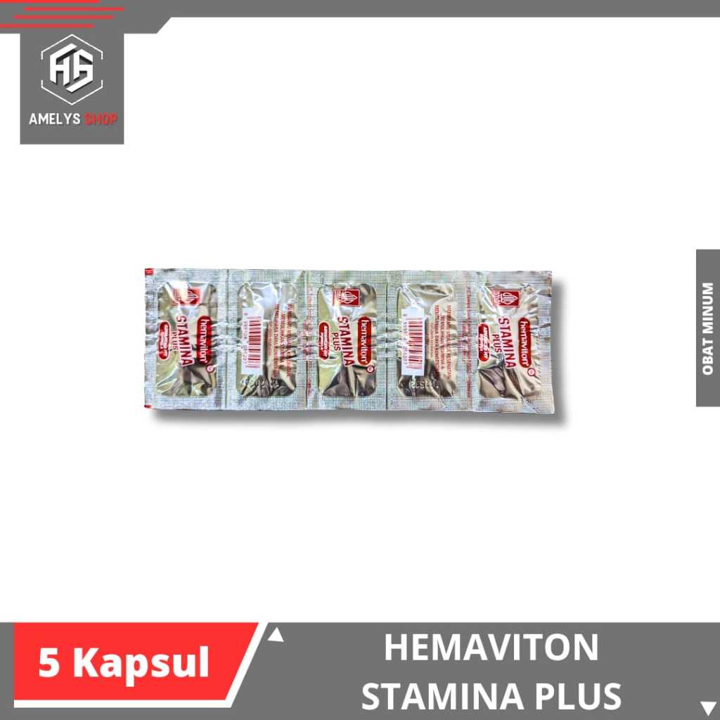 Hemaviton Stamina Plus 5 Kapsul dan Hemaviton Action Imunup 5 Kapsul